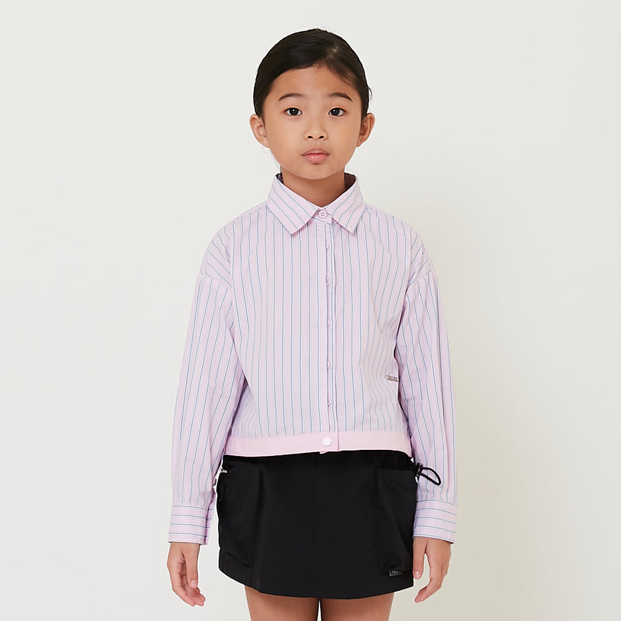 Girl Combined Boxy Shirt - SG2502029