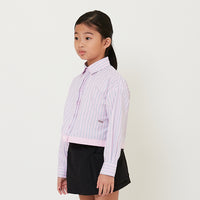 Girl Combined Boxy Shirt - SG2502029