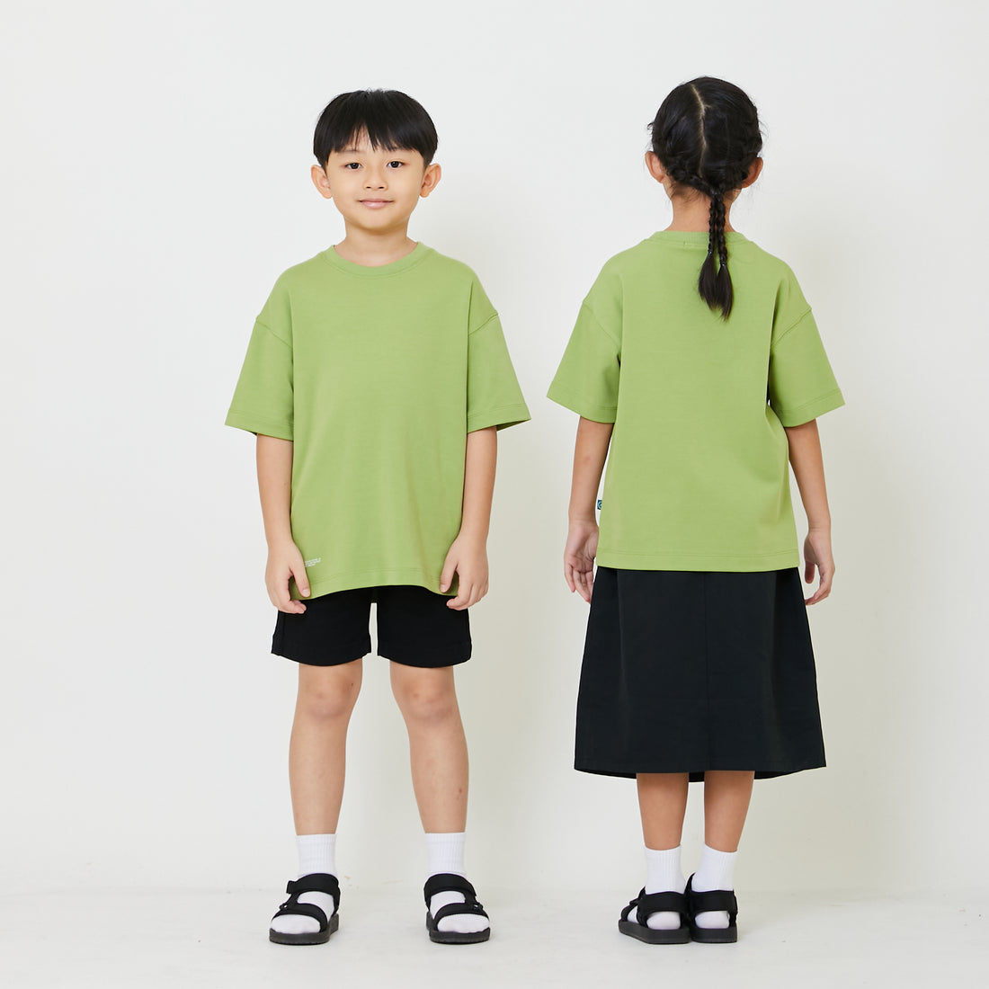 Kids Genderless Printed Tee - SK2408001