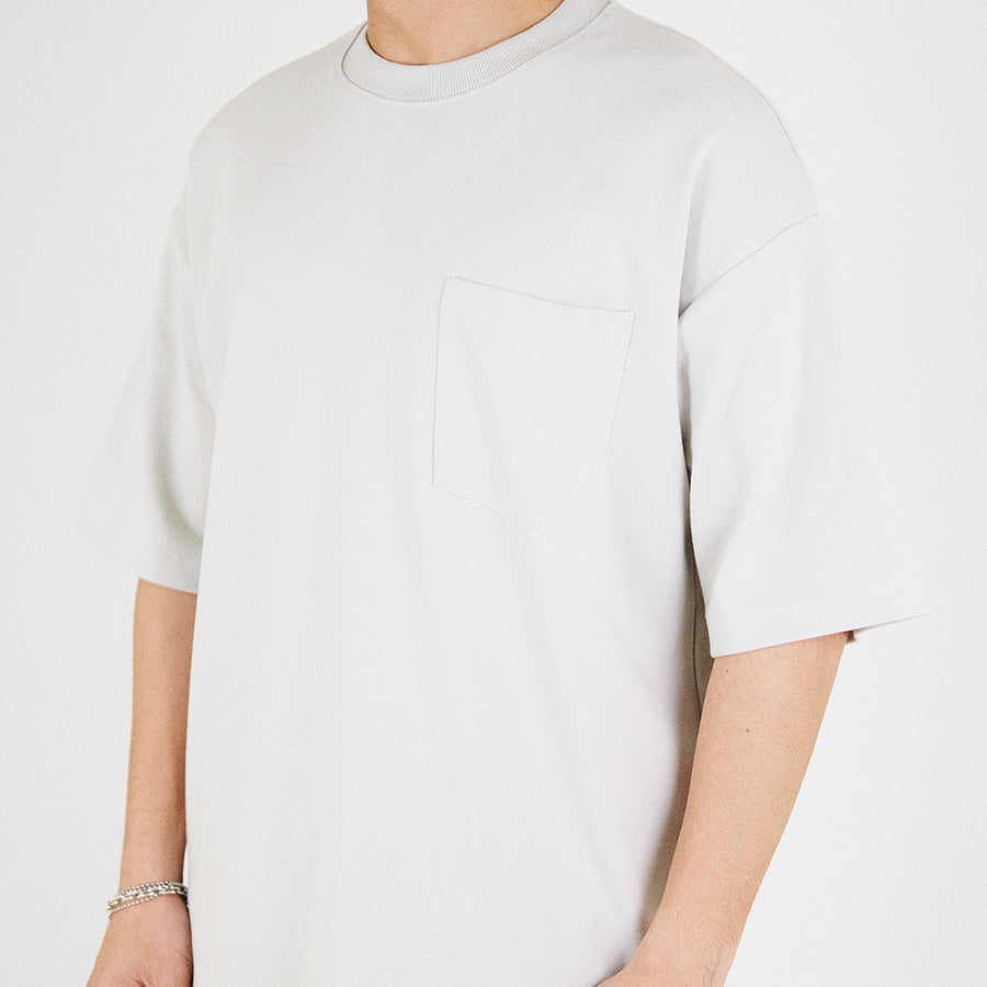 Men Essential Oversized Crew Neck Tee - SM2304078