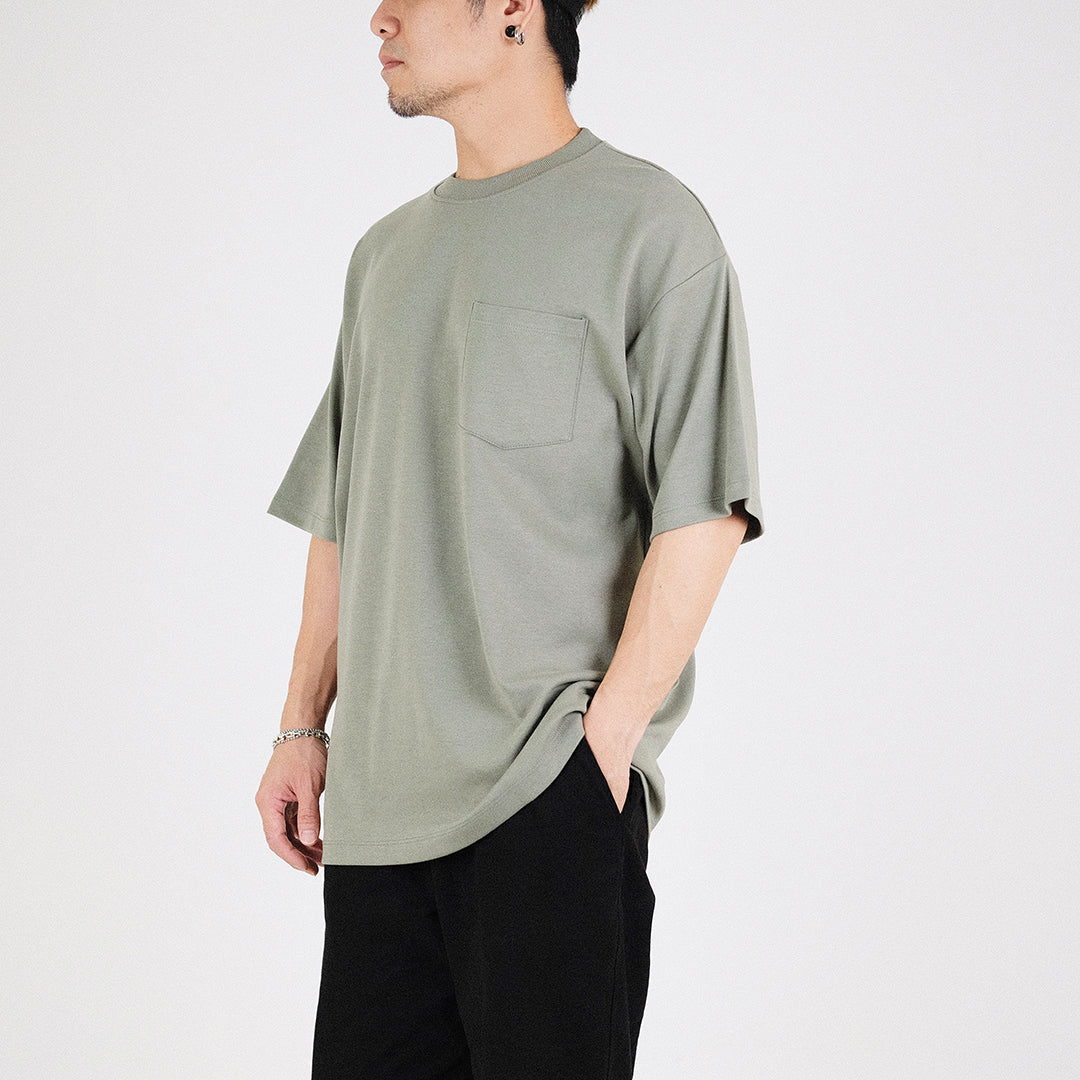 Men Essential Oversized Crew Neck Tee - SM2304078