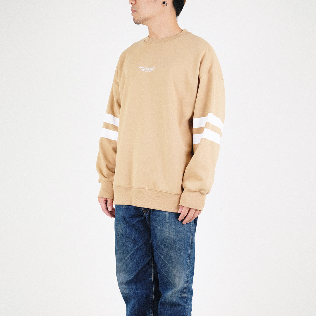 Men Printed Sweatshirt - Khaki - SM2305047C