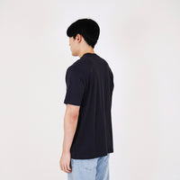 Men Graphic Tee - Navy - SM2308090D