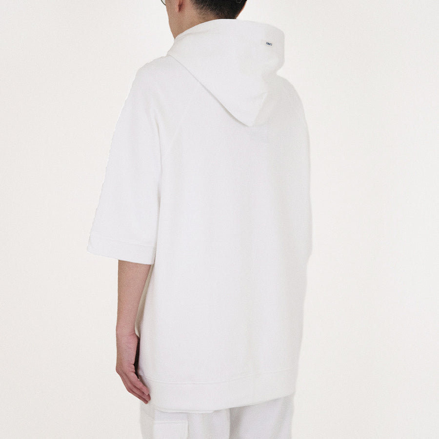 Men Oversized Hoodie - Off White - SM2308115A