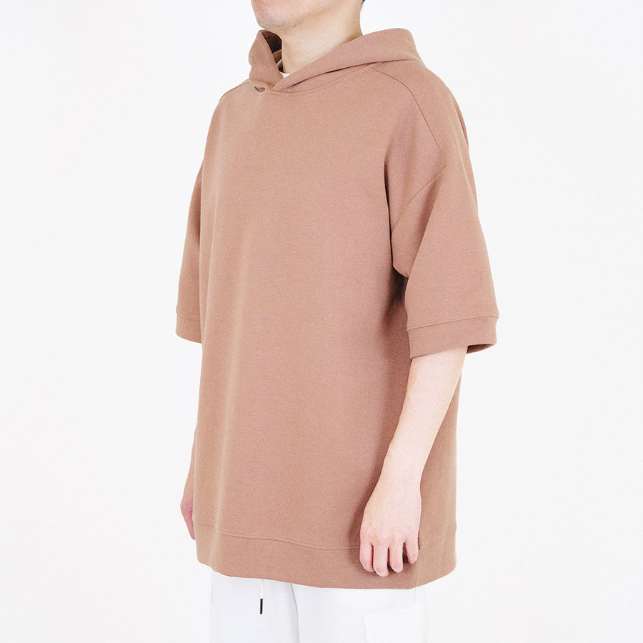 Men Oversized Hoodie - Brown - SM2308115C