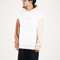 Men Printed Oversized Hoodie - Brown - SM2308116A