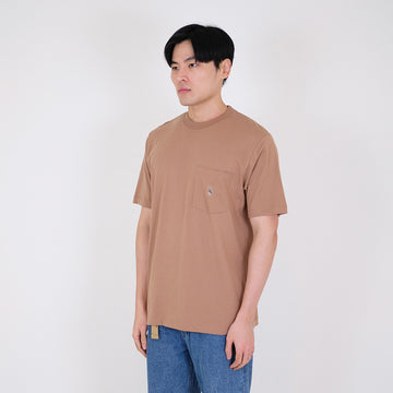 Men Graphic Tee - Brown - SM2309108C