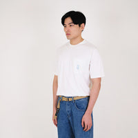 Men Graphic Tee - Off White - SM2310127A