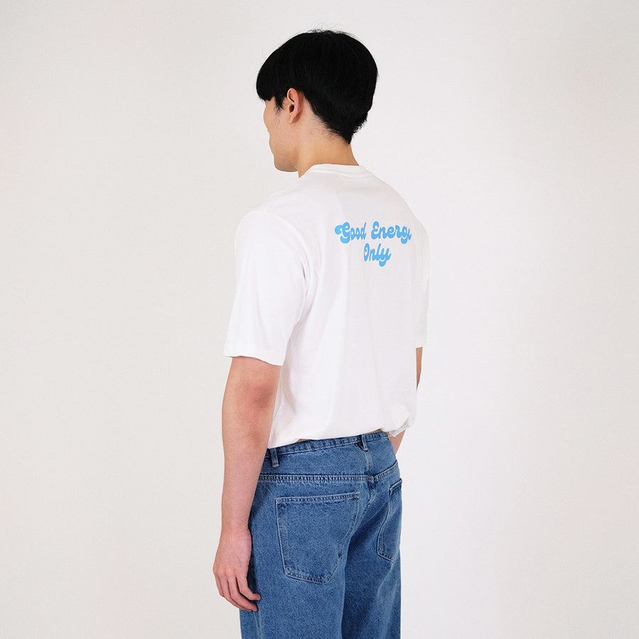 Men Graphic Tee - Off White - SM2310127A