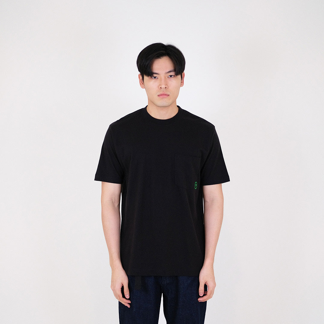 Men Graphic Tee - Black - SM2311140D