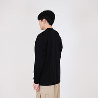 Men Oversized Sweatshirt - Black - SM2311165D