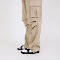 Men Nylon Joggers - Khaki - SM2311178A