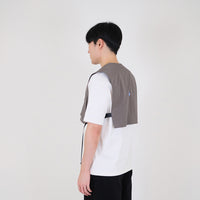 Men Vest Top - Grey - SM2401017A