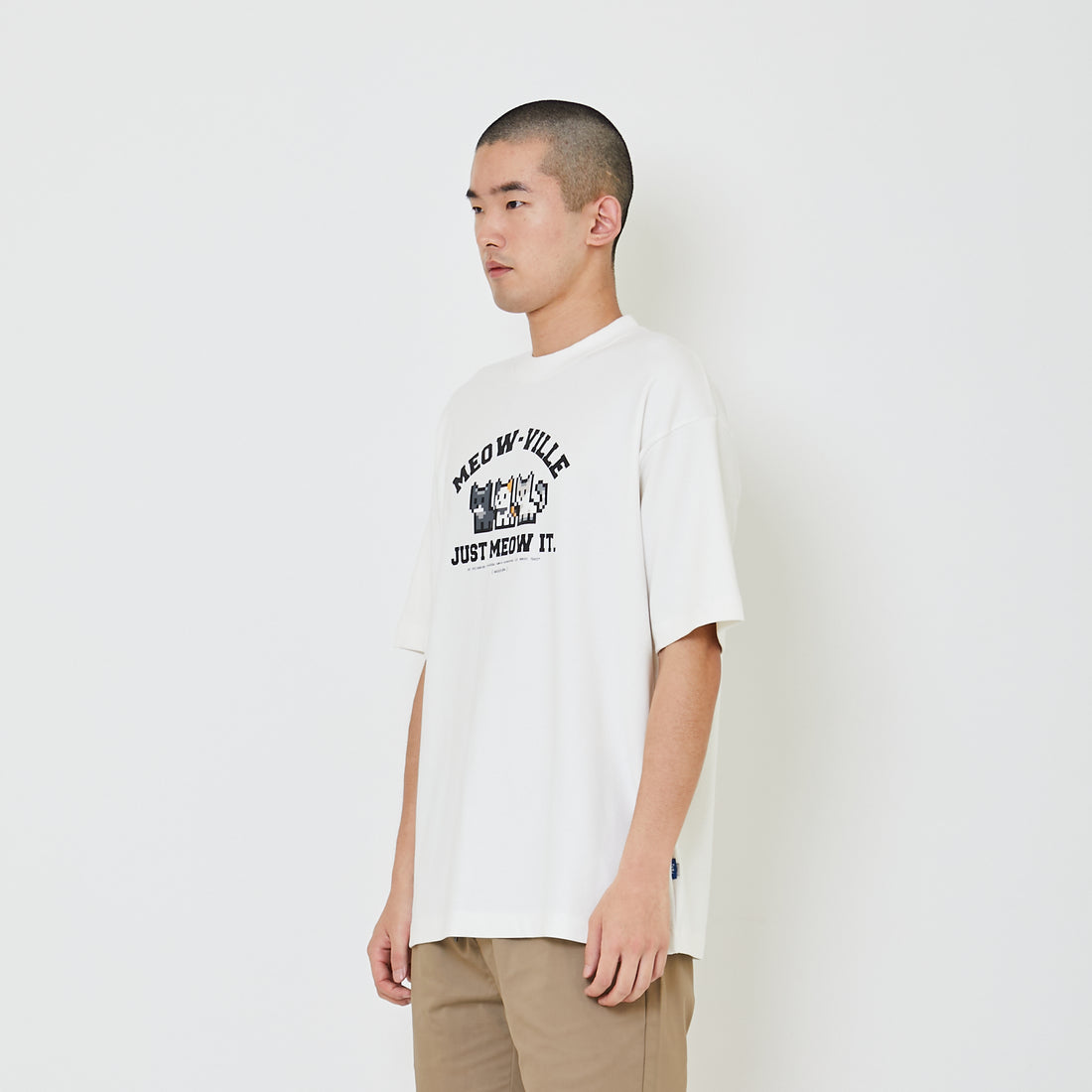 Men Printed Oversized Tee - SM2404073