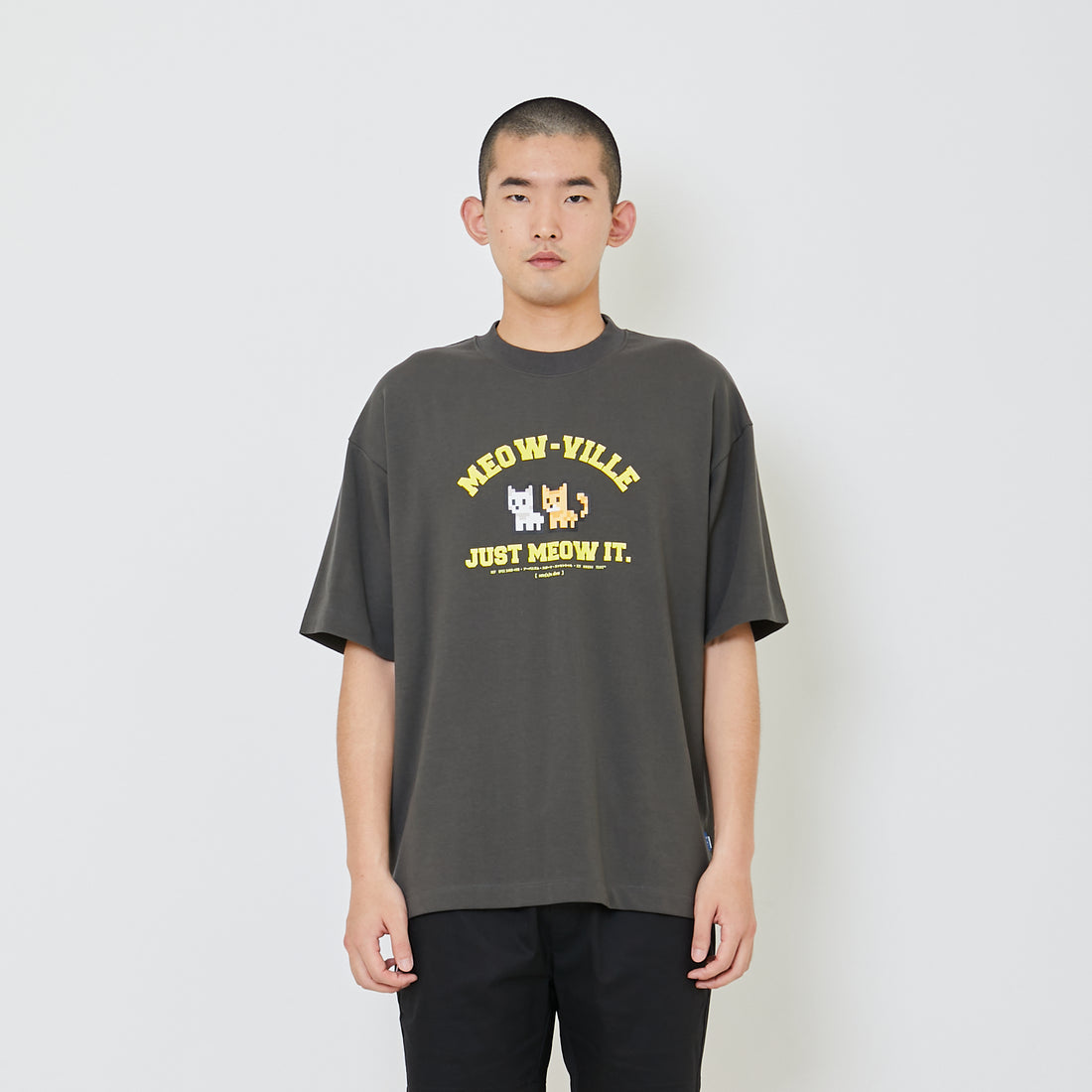 Men Printed Oversized Tee - SM2404073