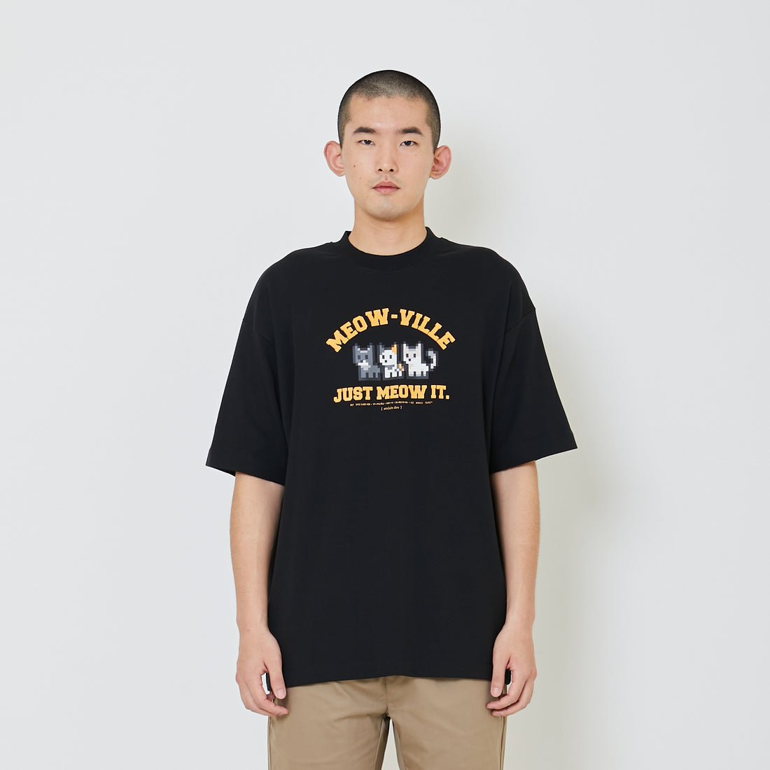 Men Printed Oversized Tee - SM2404073