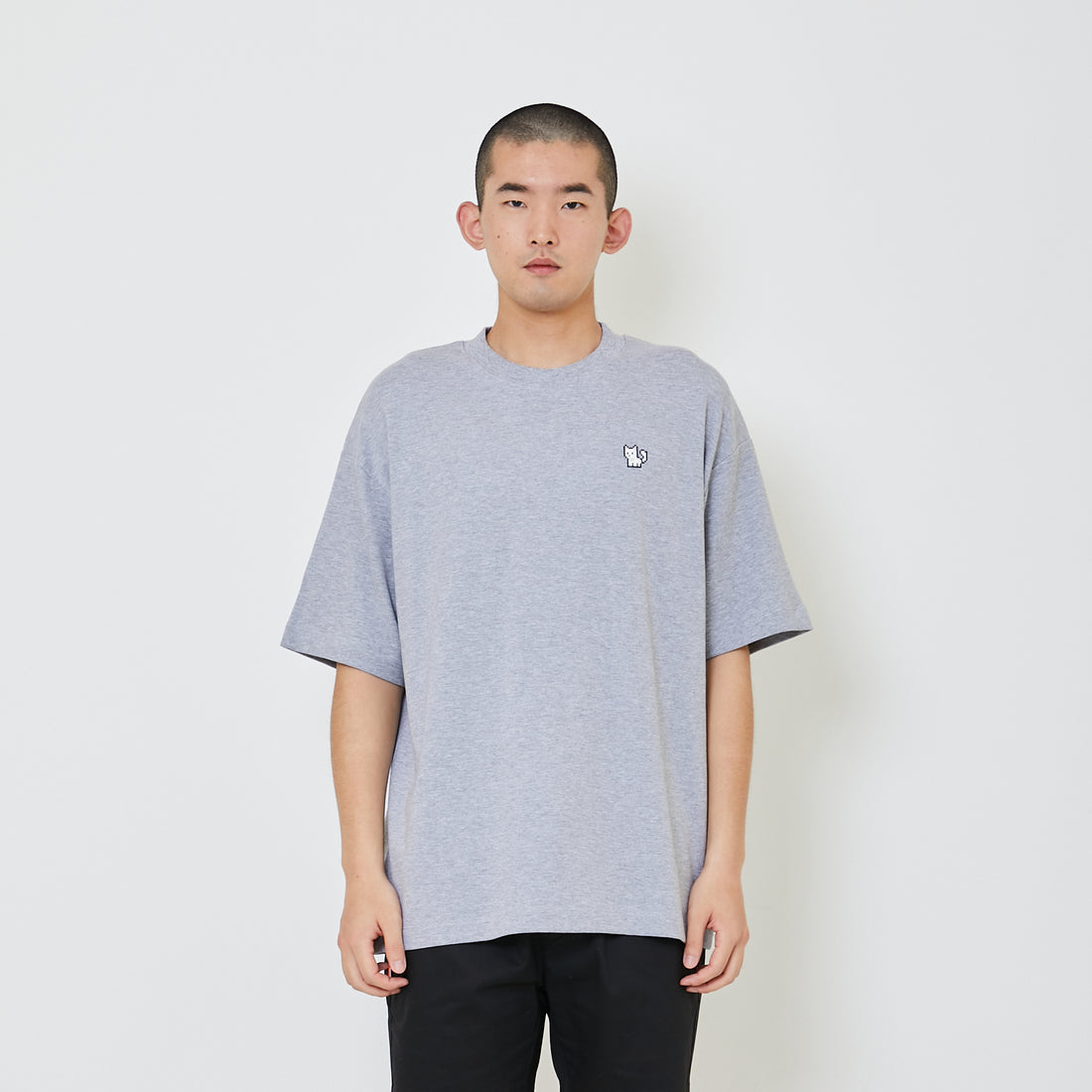 Men Printed Oversized Tee - SM2404074