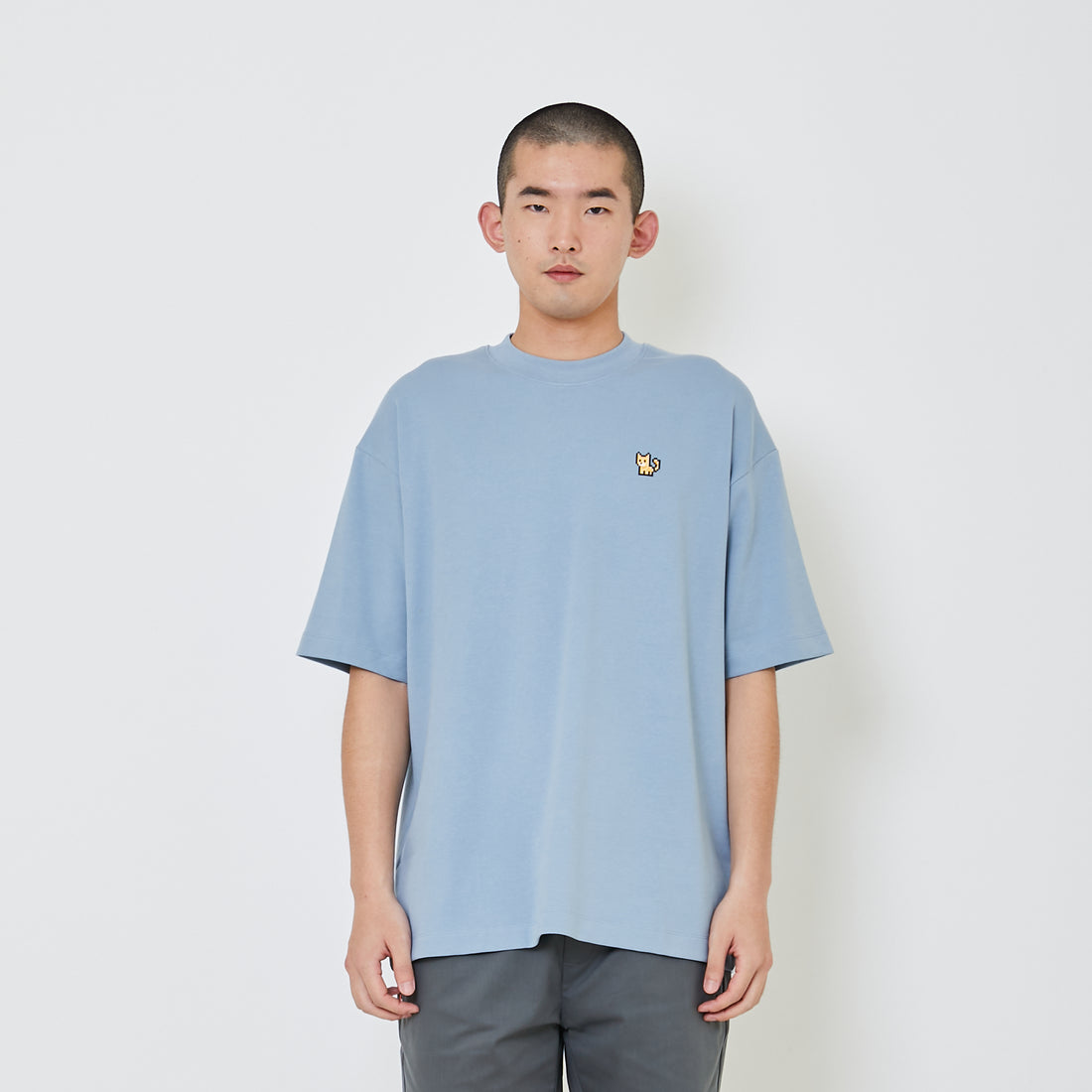 Men Printed Oversized Tee - SM2404074