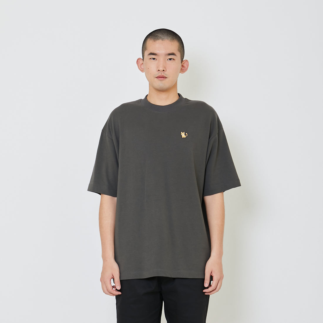 Men Printed Oversized Tee - SM2404074