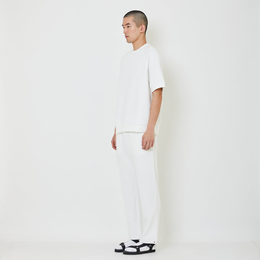 Men Waffle Knit Cargo Pants - Off White - SM2404078A