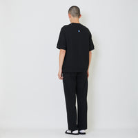 Men Waffle Knit Cargo Pants - Black - SM2404078C