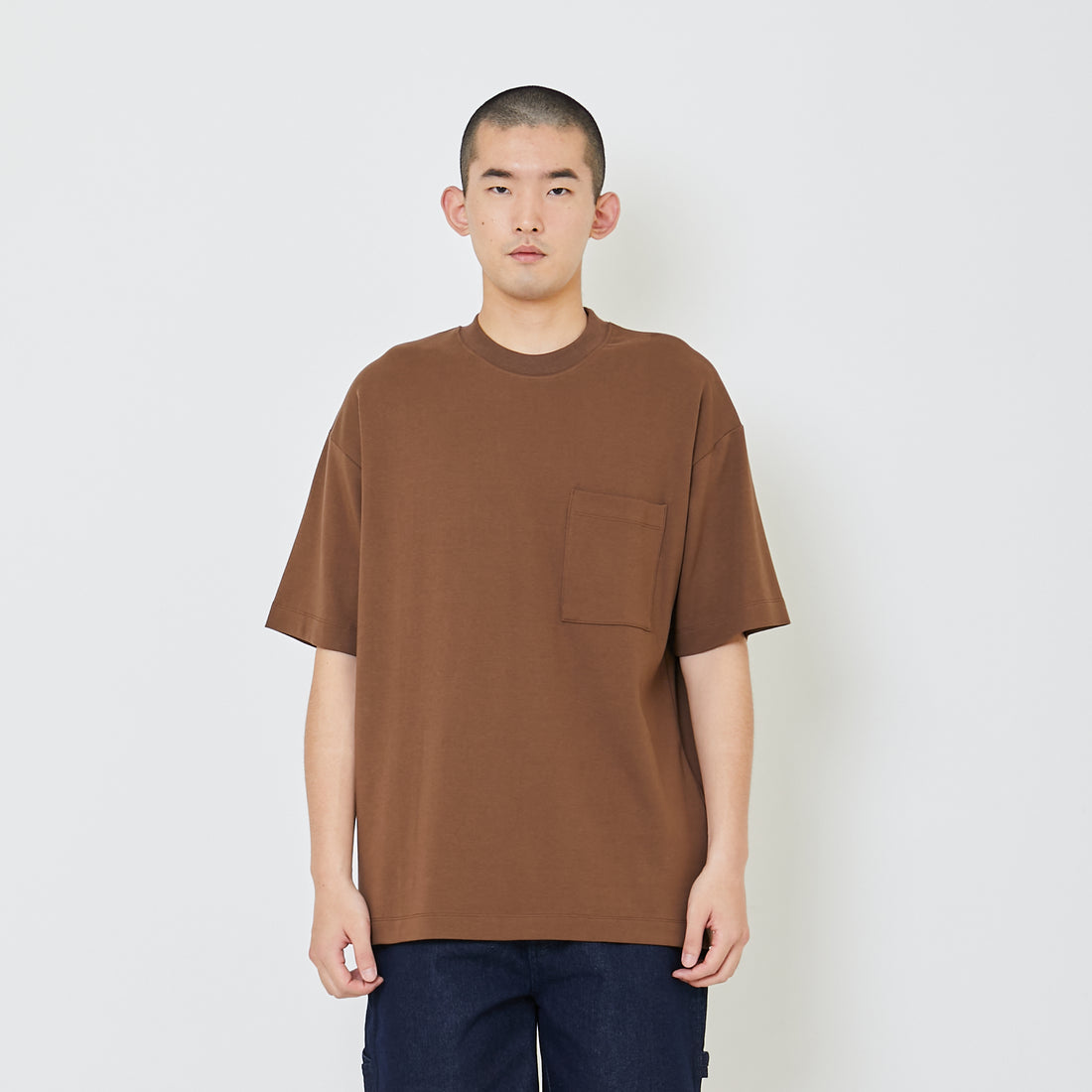 Men Essential Oversized Pocket Tee - SM2405079