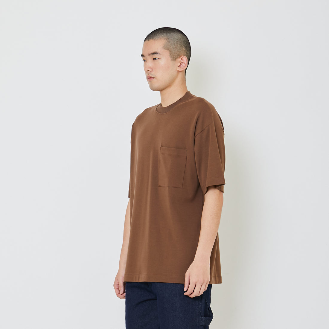 Men Essential Oversized Pocket Tee - SM2405079