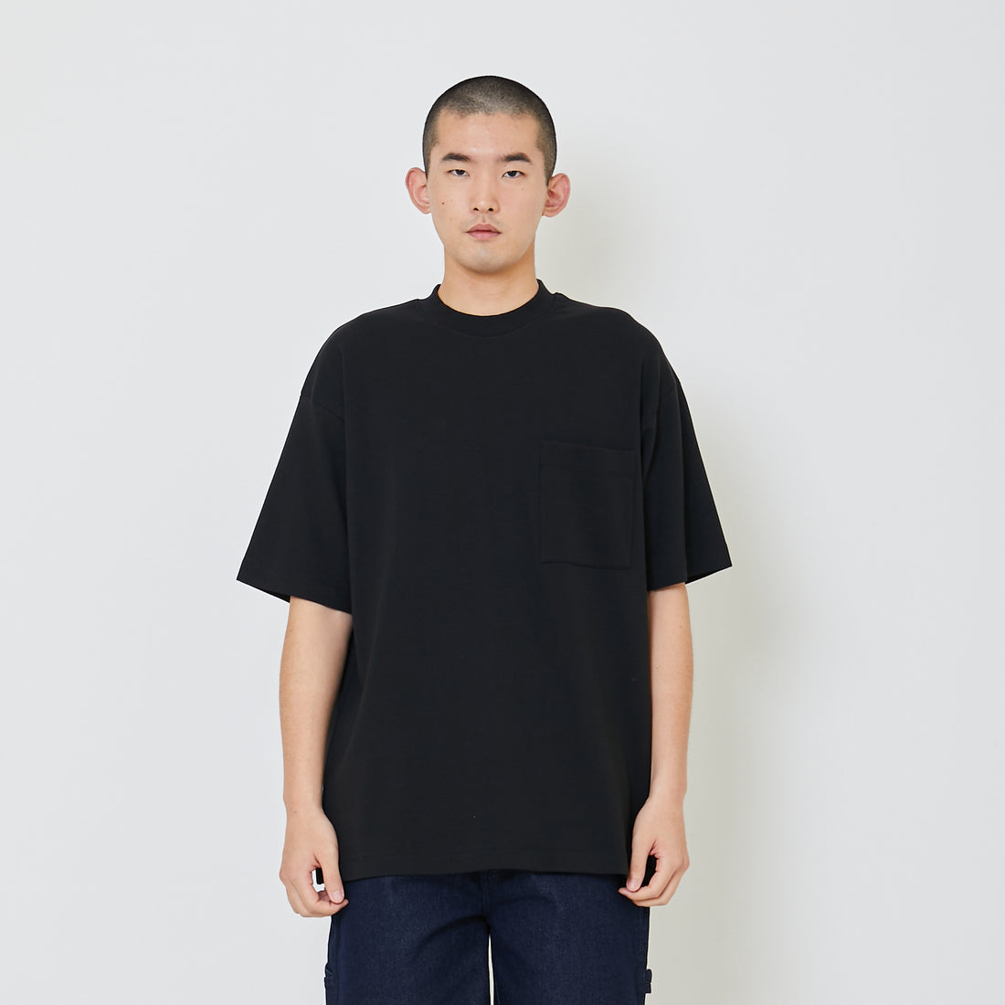 Men Essential Oversized Pocket Tee - SM2405079