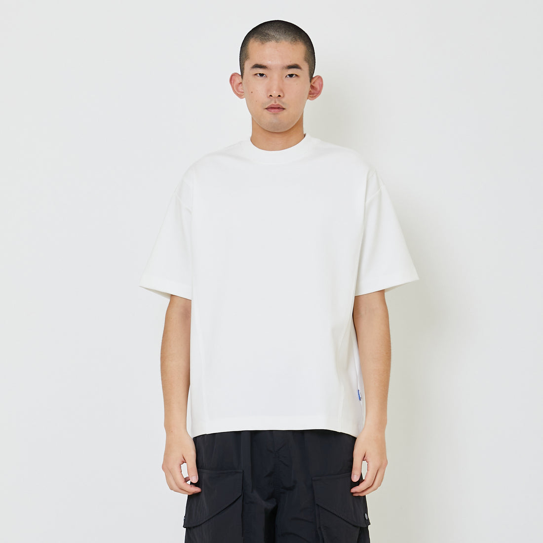 Men Oversized Top - Off White - SM2405084A