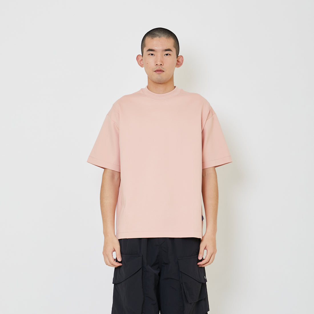 Men Oversized Top - Light Pink - SM2405084B