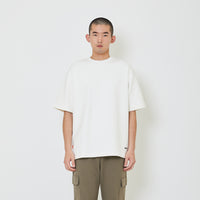 Men Oversized Neoprene Top - Off White - SM2406098A