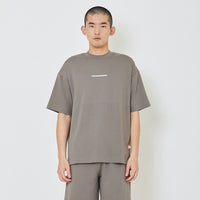 Men Oversized Pique Top - Army Green - SM2406099C