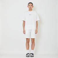 Men Pique Shorts - Off White - SM2406100A