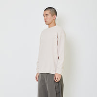 Men Oversized Sweater - Beige - SM2406102A