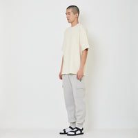 Men Cargo Sweatpants - Light Grey - SM2406104A