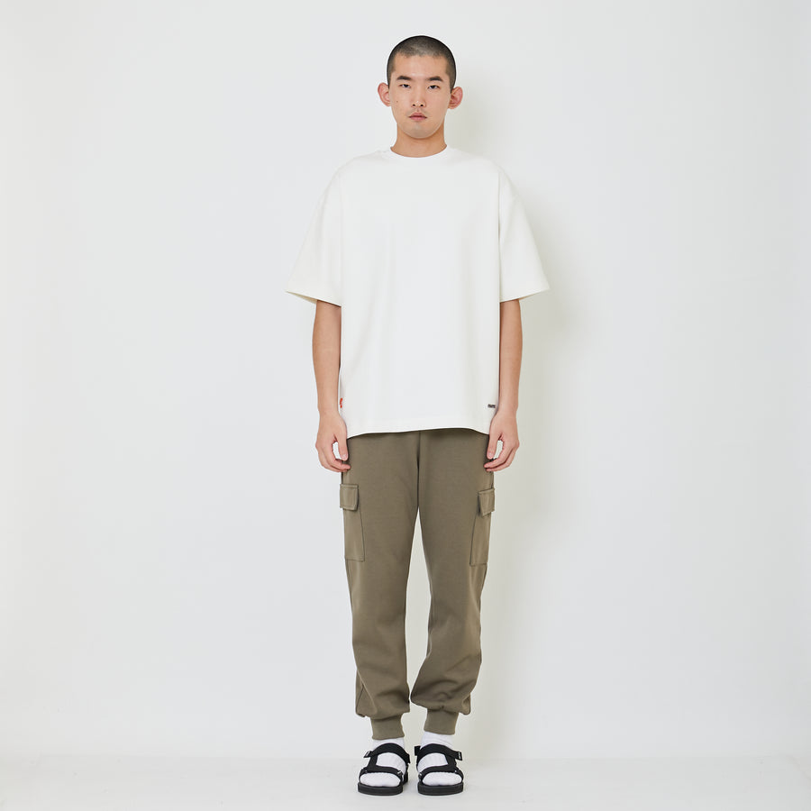 Men Cargo Sweatpants - Army Green - SM2406104B