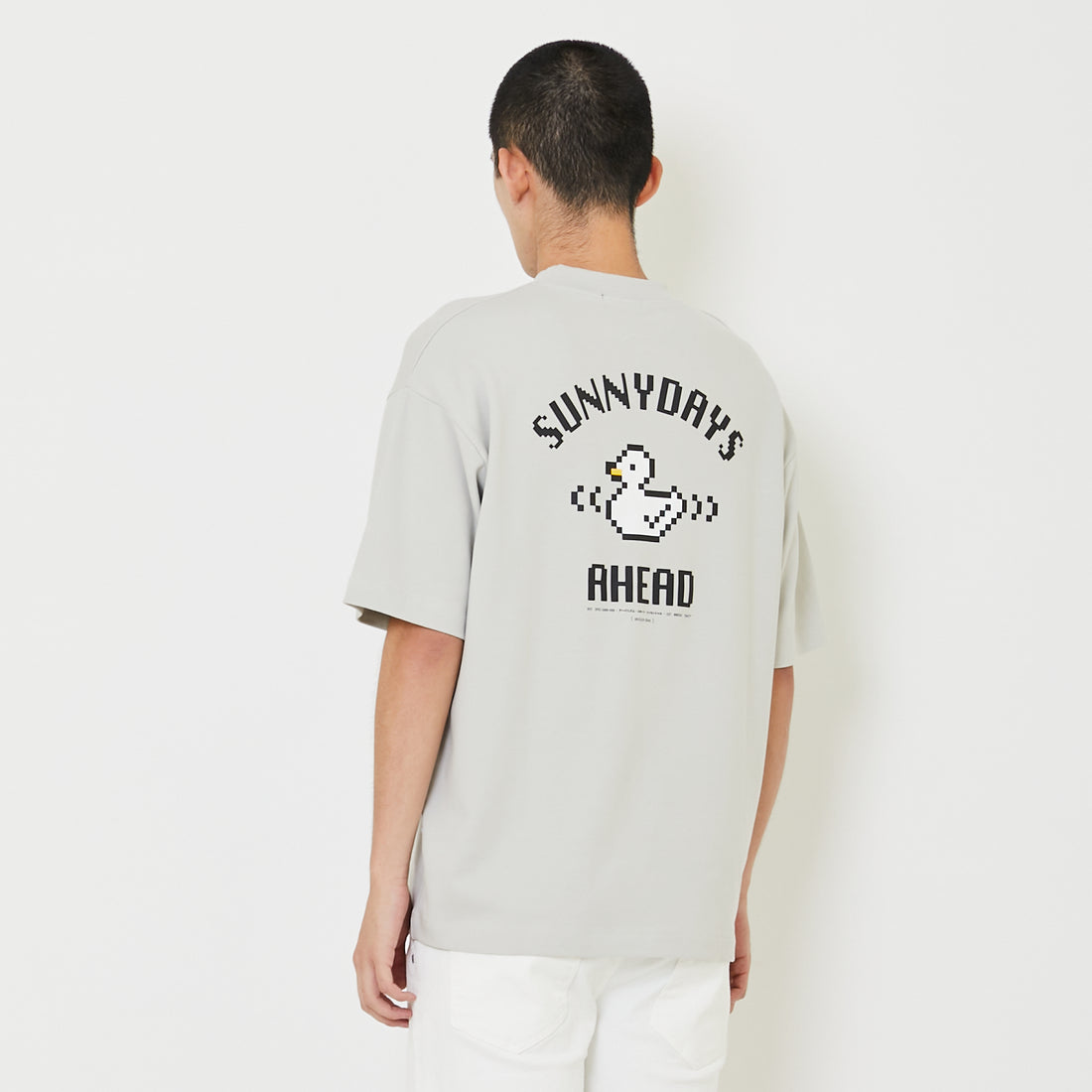 Men Printed Oversized Tee - SM2406107