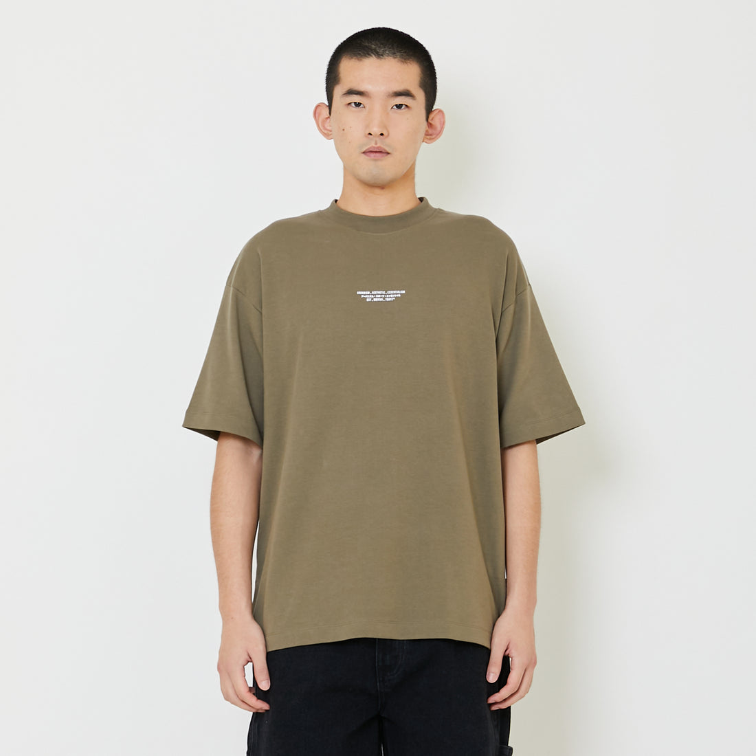 Men Printed Oversized Tee - SM2406107