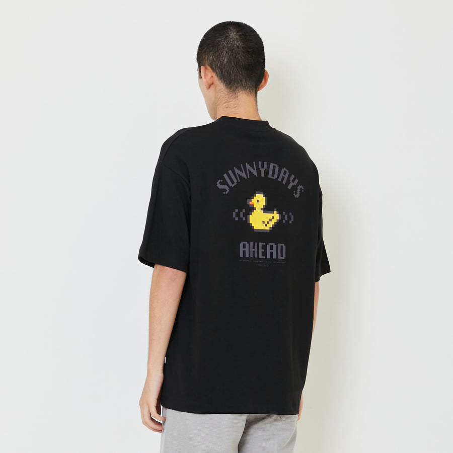 Men Printed Oversized Tee - SM2406107