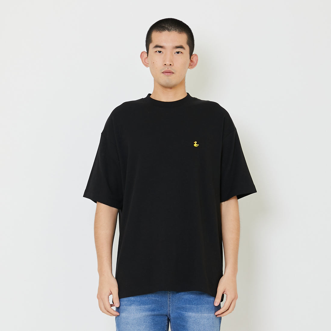 Men Embroidery Oversized Tee - SM2406108