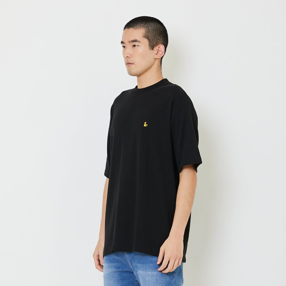 Men Embroidery Oversized Tee - SM2406108