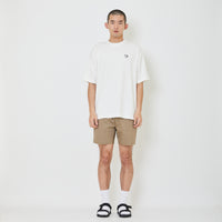 Men Twill Board Shorts - Khaki - SM2406112A