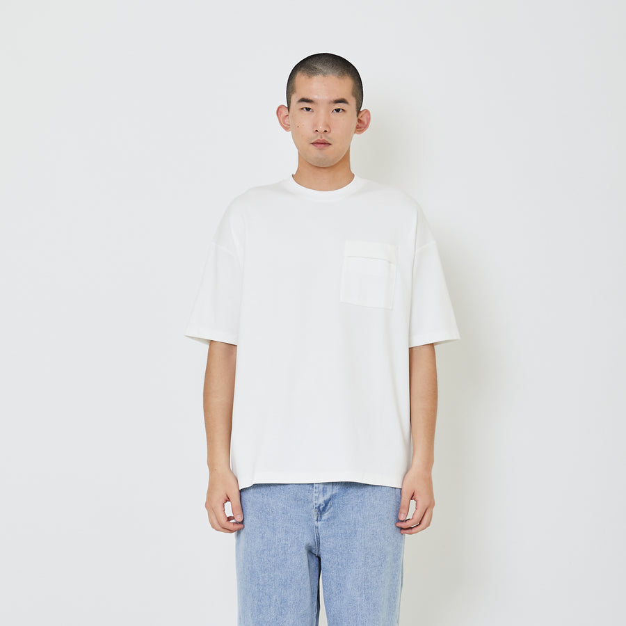 Men Essential Ultra-Wide Pocket Tee - SM2406113