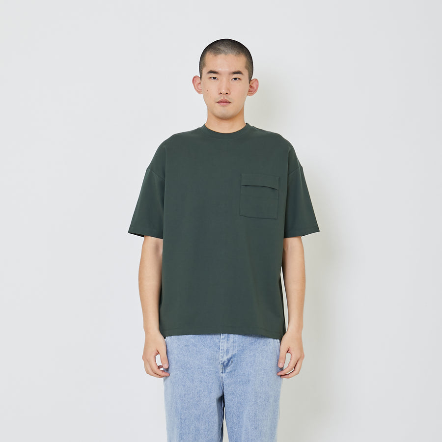 Men Essential Ultra-Wide Pocket Tee - SM2406113