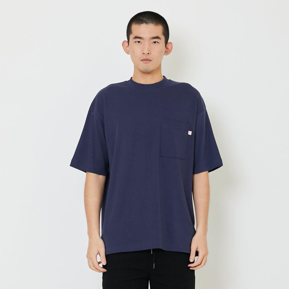 Men Essential Oversized Pocket Tee - SM2407114