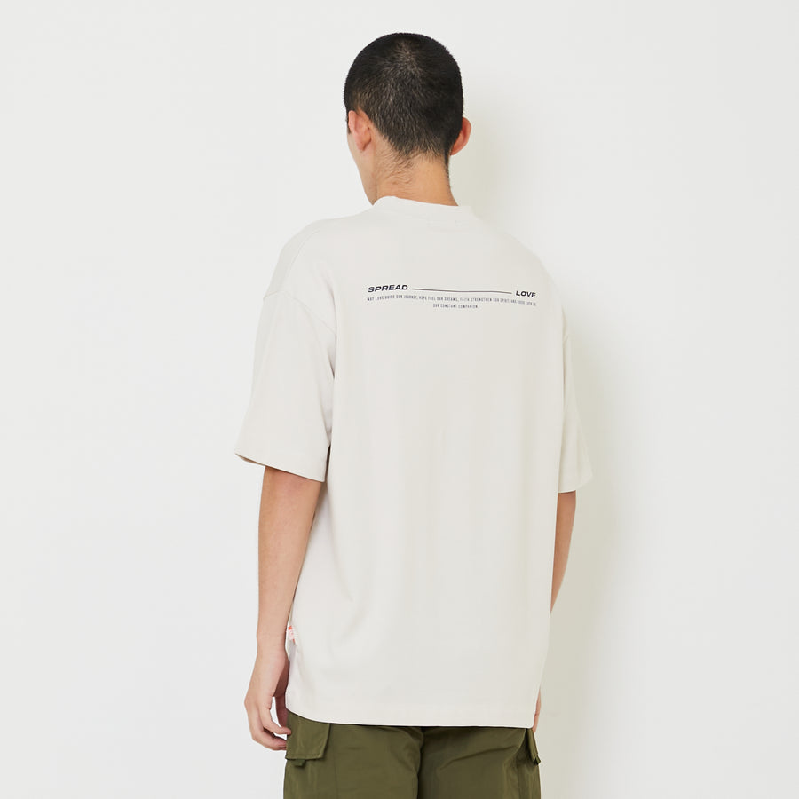 Men Printed Oversized Tee - SM2407115