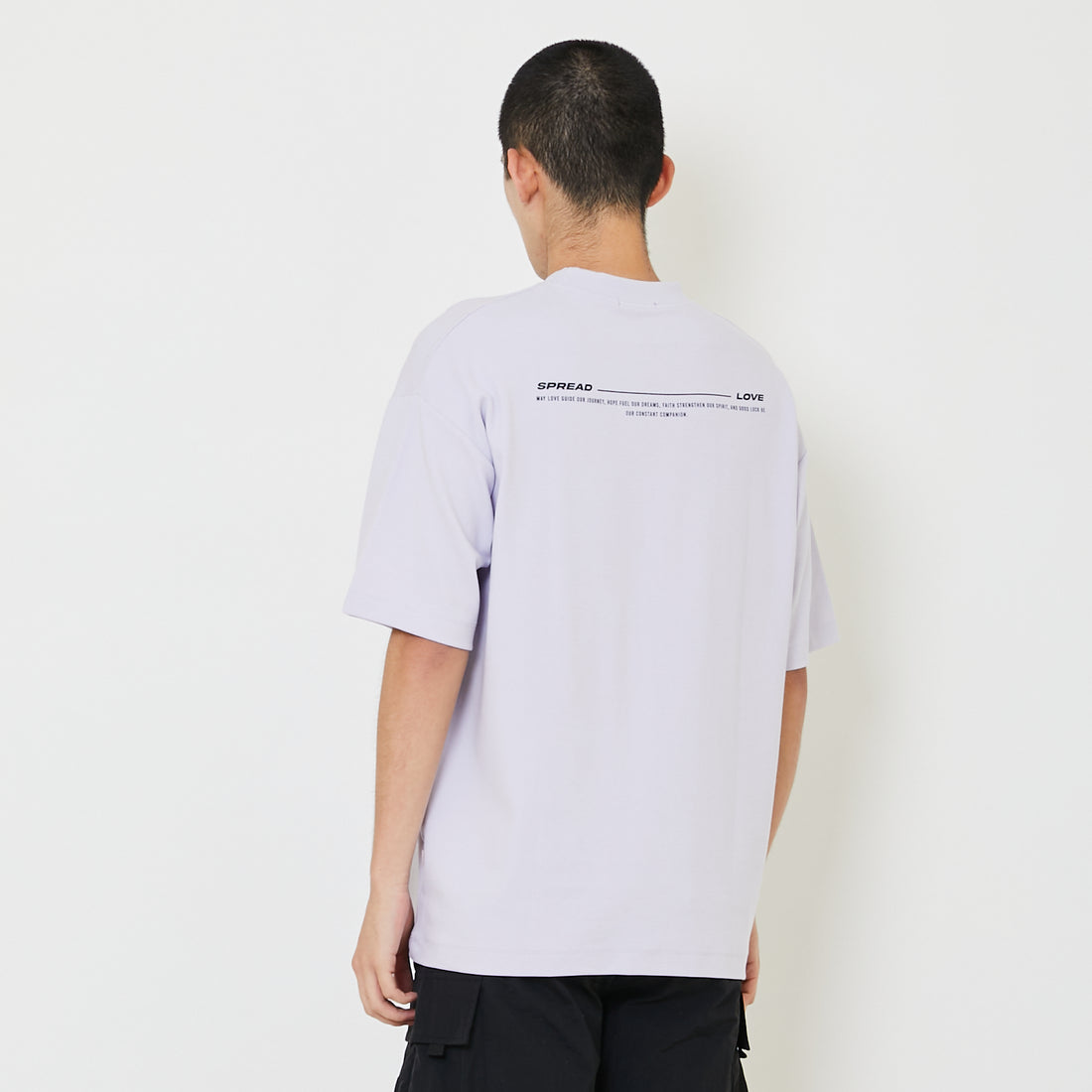 Men Printed Oversized Tee - SM2407115