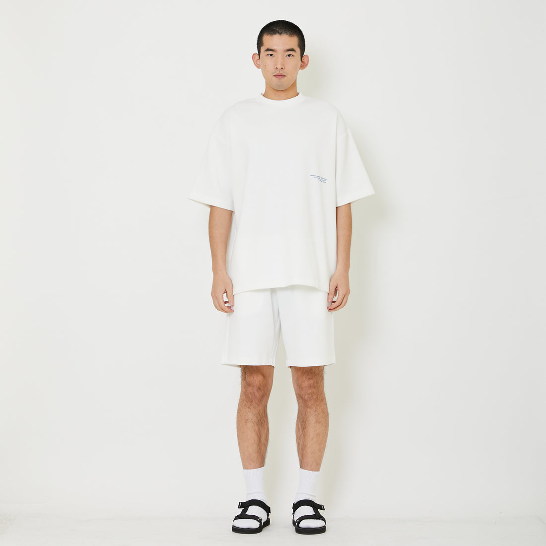 Men Sweat-Shorts - Off White - SM2407118A