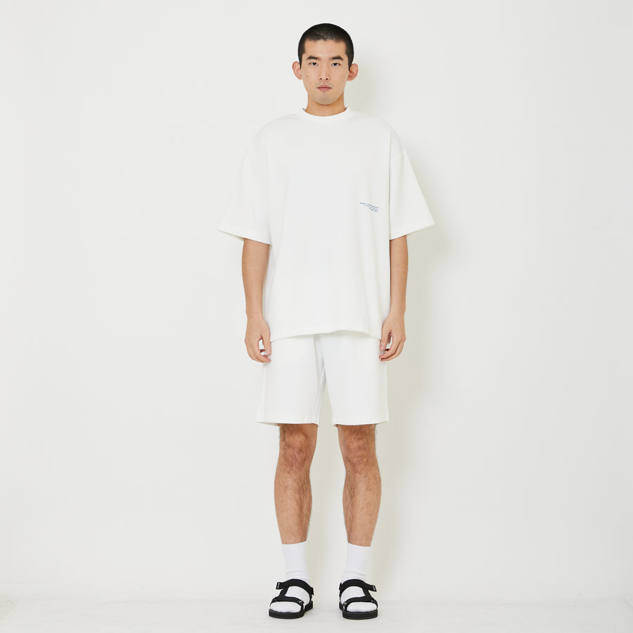 Men Sweat-Shorts - Off White - SM2407118A