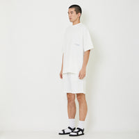 Men Sweat-Shorts - Off White - SM2407118A